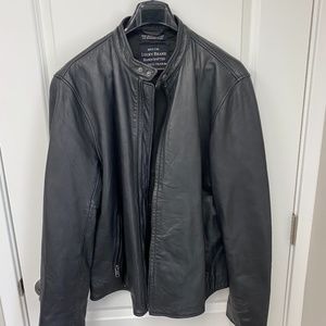 NEW Lucky Brand Leather Jacket